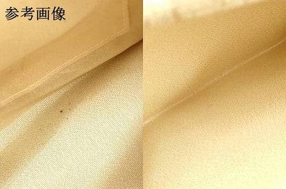 平和屋着物●和装小物　和装バッグ　ハンドバッグ　利休バッグ　櫛織　切嵌文様　逸品　AABJ5990ay