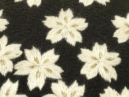 平和屋着物●和装小物　和装バッグ　ハンドバッグ　刺繍　花柄　金糸　ラインストーン　逸品　AABJ5998ay