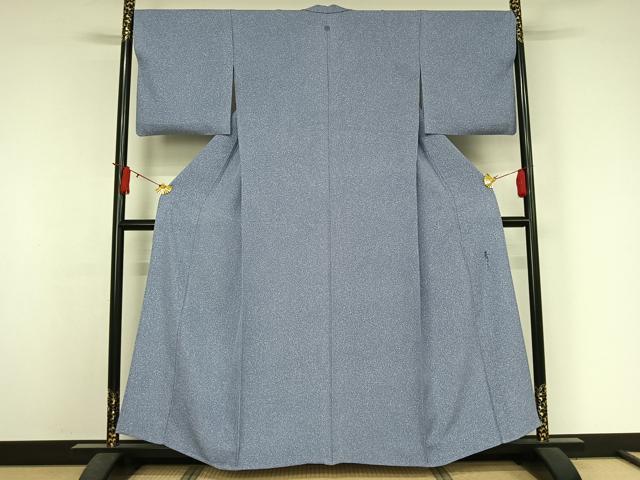 平和屋着物▽京友禅の第一人者　松井青々　小紋　単衣　霞文　正絹　逸品　AABJ6011jh