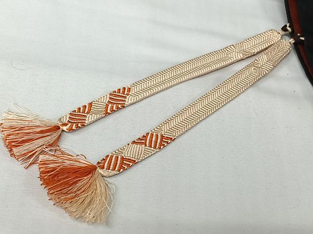 平和屋着物▽羽織　スリーシーズン　春夏秋　塵除け　竜田川文　黒地　正絹　逸品　AABJ6075jh