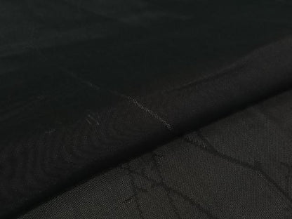 平和屋着物▽羽織　スリーシーズン　春夏秋　塵除け　黒地　正絹　逸品　AABJ6094jh