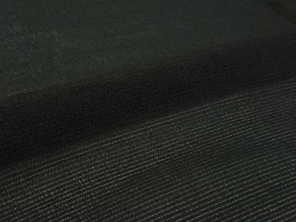 平和屋着物▽羽織　スリーシーズン　春夏秋　塵除け　黒地　正絹　逸品　AABJ6096jh