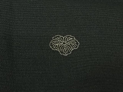 平和屋着物▽羽織　スリーシーズン　春夏秋　塵除け　黒地　正絹　逸品　AABJ6098jh