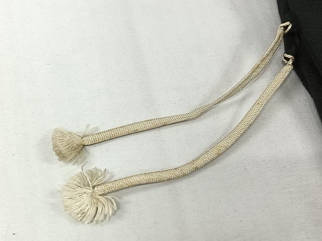 平和屋着物▽羽織　スリーシーズン　春夏秋　塵除け　黒地　正絹　逸品　AABJ6098jh