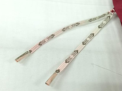 平和屋着物▽羽織　スリーシーズン　春夏秋　塵除け　乱菊　中紅色　正絹　逸品　未使用　AABJ6100jh