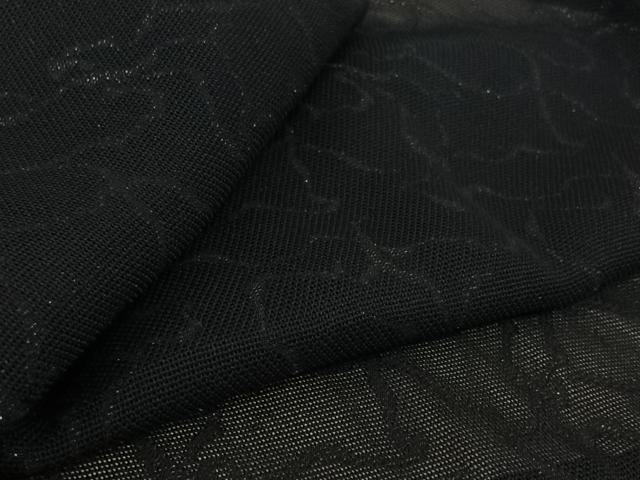 平和屋着物▽羽織　スリーシーズン　春夏秋　塵除け　霞文　銀通し地　正絹　逸品　AABJ6109jh
