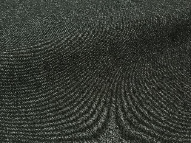 平和屋着物▽デニム着物　単衣　霞文　綿　AABJ6133jh