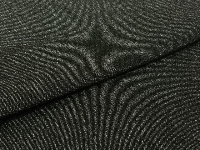 平和屋着物▽デニム着物　単衣　霞文　綿　AABJ6133jh