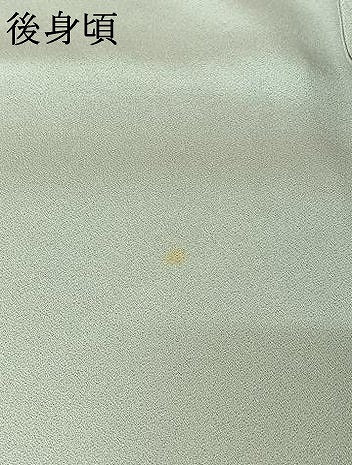 平和屋着物▽訪問着　単衣　総刺繍　駒刺繍　冊子花文　金糸　正絹　逸品　AABJ6145jh