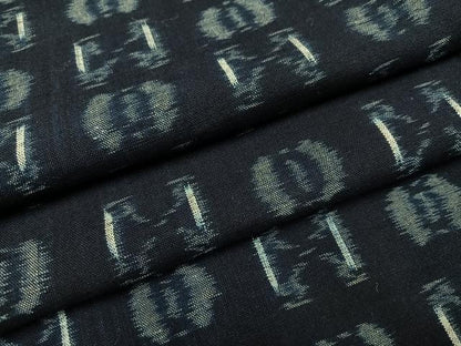 平和屋着物●久留米絣　アンサンブル　綿　逸品　AABJ6224ph