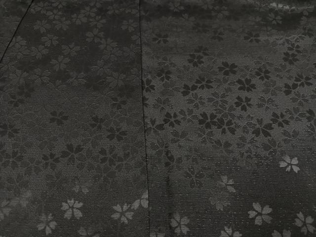 平和屋着物●小振袖　二尺袖　雪輪花文　金彩　洗える着物　AABJ6233ph
