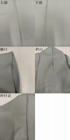 平和屋着物●上質な色無地　霞地紋　蕎麦切色　やまと誂製　正絹　逸品　AABJ6234ph