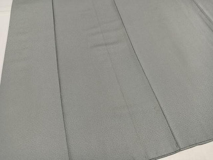 平和屋着物●上質な色無地　霞地紋　蕎麦切色　やまと誂製　正絹　逸品　AABJ6234ph