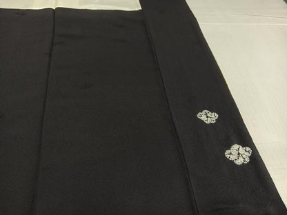 平和屋着物●訪問着　絞り　梅　正絹　逸品　AABJ6238ph