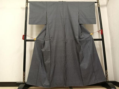 平和屋着物●本場大島紬　一元7マルキ　正絹　逸品　AABJ6248ph