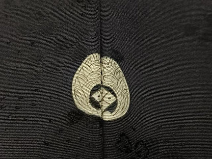 平和屋着物●訪問着　草花文　金彩　正絹　逸品　AABJ6251ph