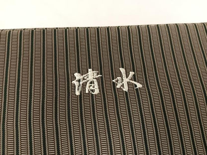 平和屋着物●男性　本場神代仙台平　行灯袴　縞　正絹　逸品　AABJ6257ph