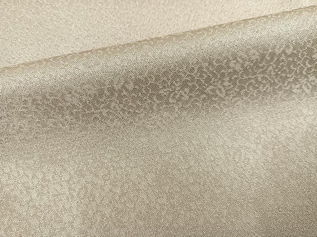 平和屋着物●上質な色無地　白橡色　正絹　逸品　AABJ6260ph