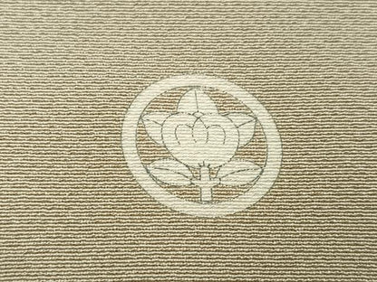 平和屋着物●豪華色留袖　駒刺繍　扇面花文　金彩　正絹　逸品　AABJ6262ph