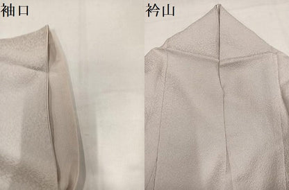 平和屋着物●訪問着　中国三大刺繍　スワトウ刺繍　汕頭刺繍　相良刺繍　花鼓文　正絹　逸品　AABJ6266ph