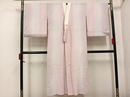 平和屋着物●長襦袢　無双仕立て　間道　やまと誂製　半衿刺繍　正絹　逸品　AABJ6272ph