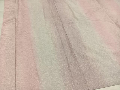 平和屋着物●長襦袢　無双仕立て　間道　やまと誂製　半衿刺繍　正絹　逸品　AABJ6272ph