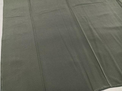 平和屋着物●上質な色無地　岩井茶色　正絹　逸品　未使用　AABJ6273ph