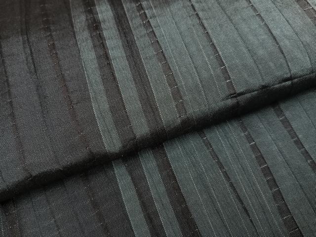 平和屋着物●本場大島紬　雲絞り　間道　やまと誂製　正絹　逸品　AABJ6281ph