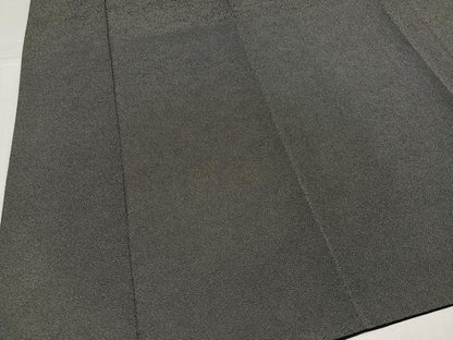 平和屋着物●江戸小紋　鮫小紋柄　黒地　洗える着物　AABJ6316ph