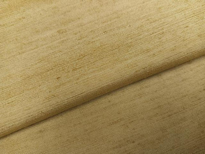 平和屋着物●上質な紬　色無地　榛色　正絹　逸品　AABJ6318ph