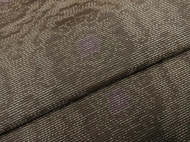 平和屋着物●本場大島紬　花尽くし　正絹　逸品　AABJ6328ph