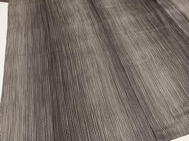 平和屋着物●上質な小紋　間道　丹後ちりめん　反端付き　正絹　逸品　AABJ6341ph