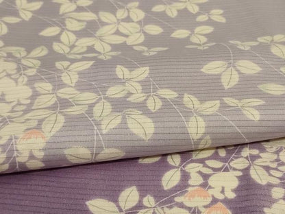 平和屋着物＊夏物　訪問着　絽　枝垂れ花文　暈し染め　正絹　逸品　AABJ6372jd