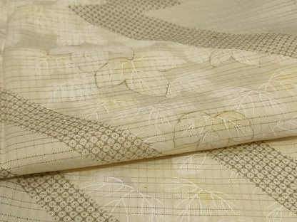 平和屋着物＊夏物　訪問着　絽　蔦の葉文　暈し染め　さが美扱い　正絹　逸品　AABJ6374jd