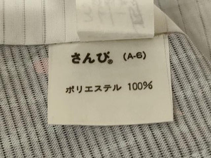 平和屋着物＊夏物　小紋　絽　草花文　さんび謹製　洗える着物　AABJ6384jd