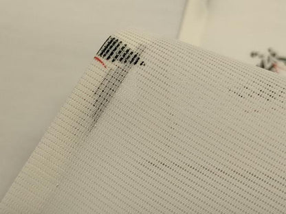 平和屋着物＊夏物　小紋　絽　舞蝶文　洗える着物　AABJ6396jd