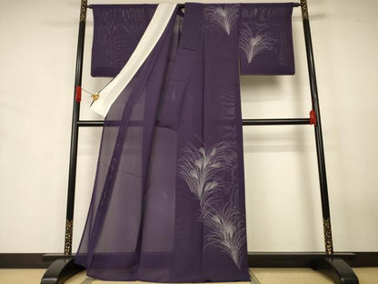 平和屋着物＊夏物　訪問着　絽　薄文　正絹　逸品　未使用　AABJ6402jd