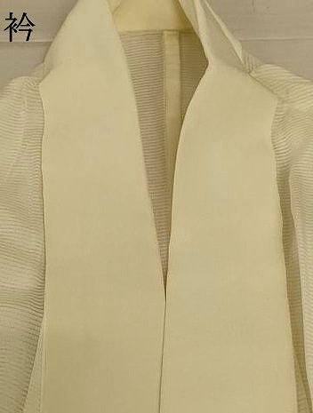平和屋着物＊夏物　長襦袢　絽　白色　反端付き　正絹　逸品　AABJ6418jd