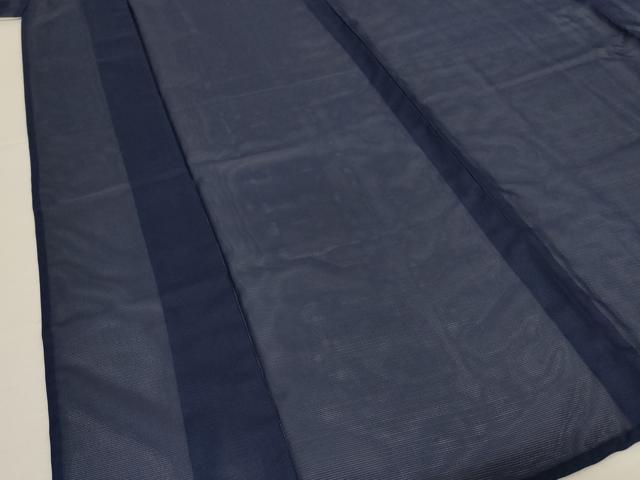 平和屋着物＊夏物　色無地　絽　褐返色　洗える着物　未使用　AABJ6419jd