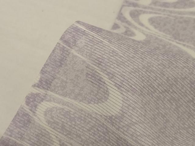 平和屋着物＊夏物　小紋　絽　流水文　勝虫　洗える着物　AABJ6426jd