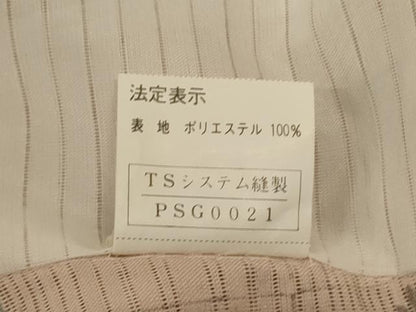 平和屋着物＊夏物　小紋　変わり絽　舞桜文　洗える着物　AABJ6434jd