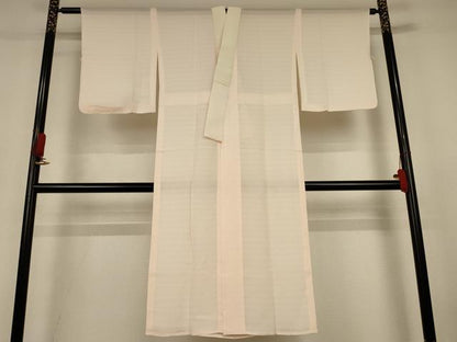 平和屋着物＊夏物　長襦袢　絽　肌色　正絹　逸品　AABJ6445jd