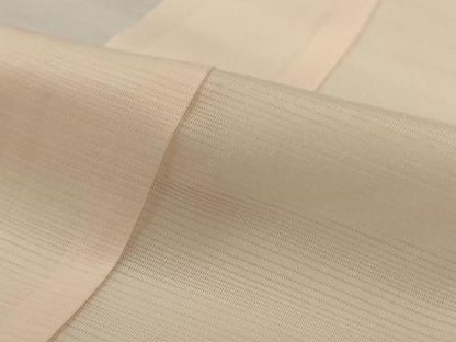 平和屋着物＊夏物　長襦袢　絽　肌色　正絹　逸品　AABJ6445jd