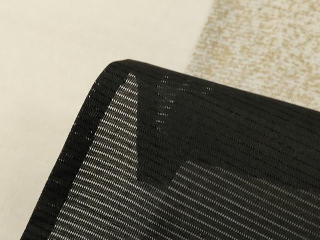 平和屋着物＊夏物　黒留袖　絽　枝梅文　鶴　洗える着物　AABJ6459jd