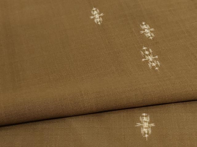 平和屋着物＊夏物　紗紬　絣文　正絹　逸品　AABJ6460jd