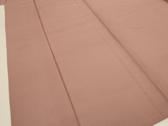 平和屋着物＊夏物 色無地 絽 梅染色 正絹 逸品 AABJ6462jd