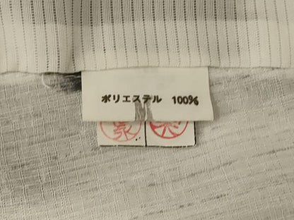 平和屋着物＊夏物 小紋 紗 幾何学文様 洗える着物 AABJ6475jd