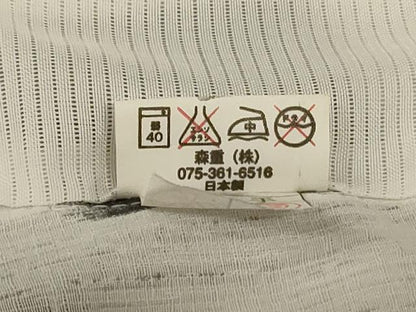 平和屋着物＊夏物 小紋 紗 幾何学文様 洗える着物 AABJ6475jd