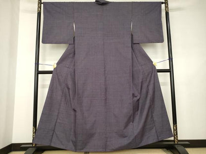 平和屋着物●本場大島紬　一元絣　正絹　逸品　AABJ6484ck