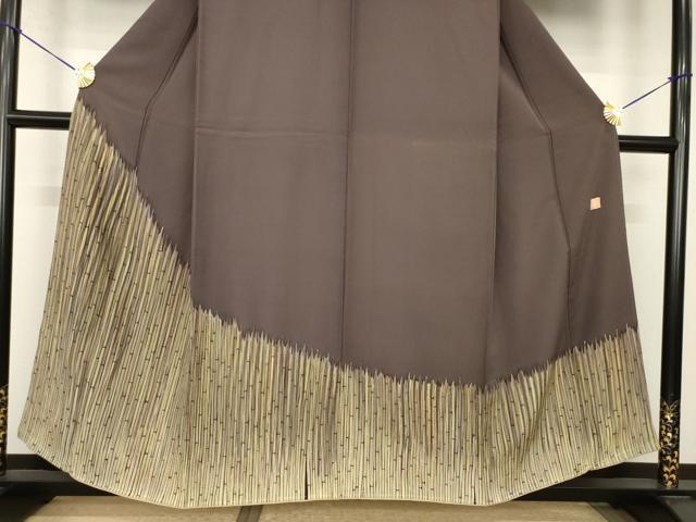 平和屋着物●ファッションデザイナー 花井幸子　訪問着　抽象文様　正絹　逸品　未使用　AABJ6493ck